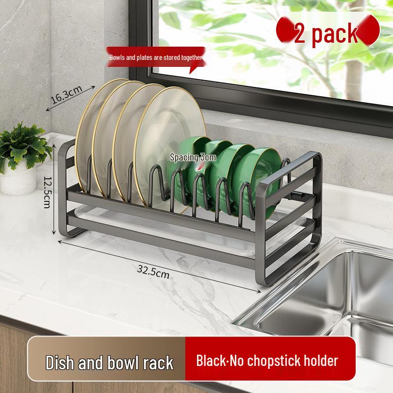 Multifunctional Kitchen Countertop Dish Rack Organizer