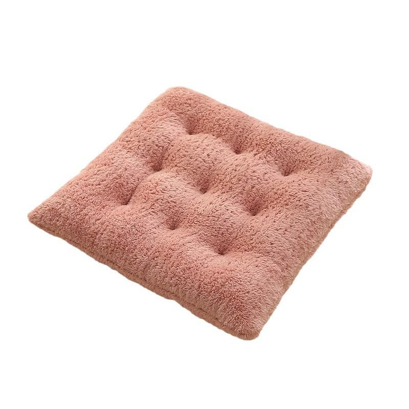 Morbido Cuscino in Peluche per Sedia da Pranzo in Casa Spesso e Caldo Tappetino per Sedia da Ufficio per Studenti Nuovi Stili Autunnali e Invernali