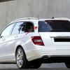 1Pair Car Rear Side Window Canard Spoiler For Mercedes C-Class W204 Estate 2007-2014 ABS Trunk Spoiler Canard Accessories