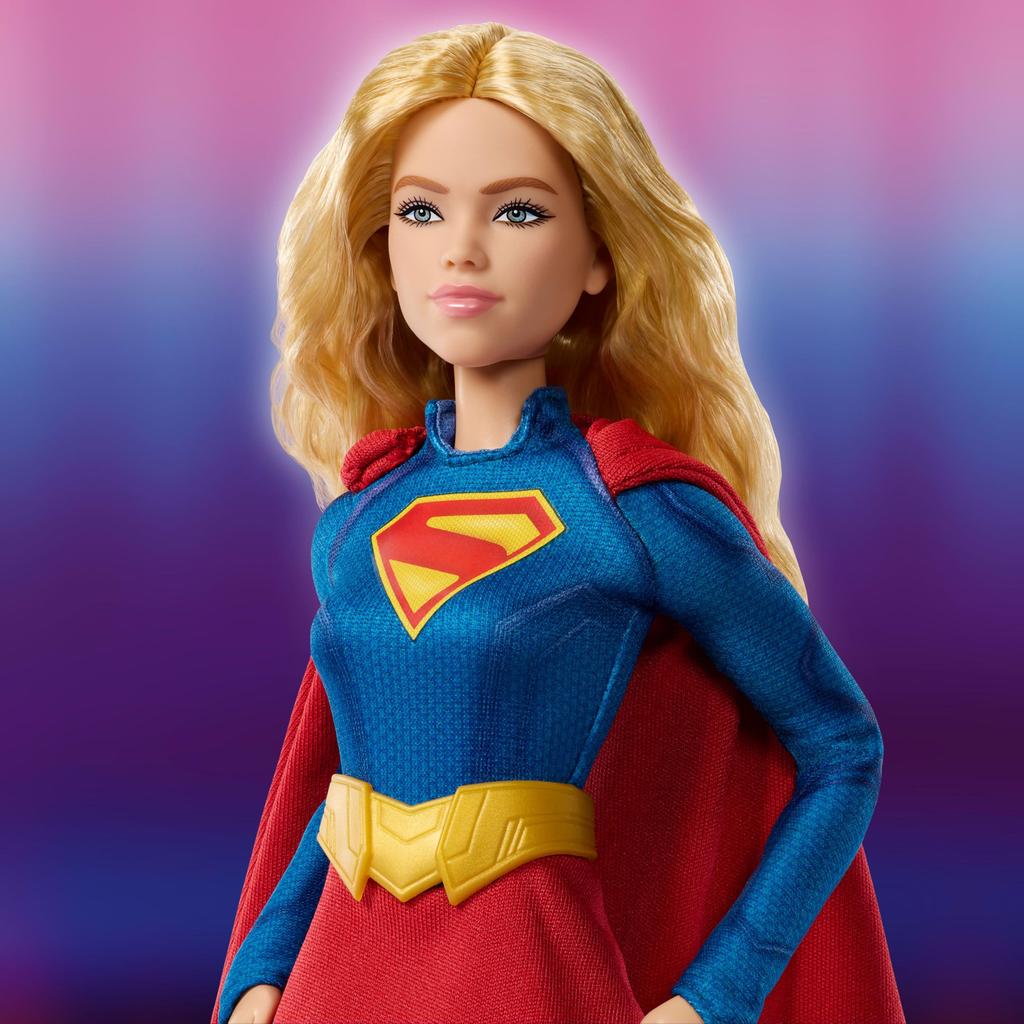 Barbie Supergirl DC Comics Signature Collector Articulated Barbie Ages JJY04 Doll, Body, Doll, 6+, Red,