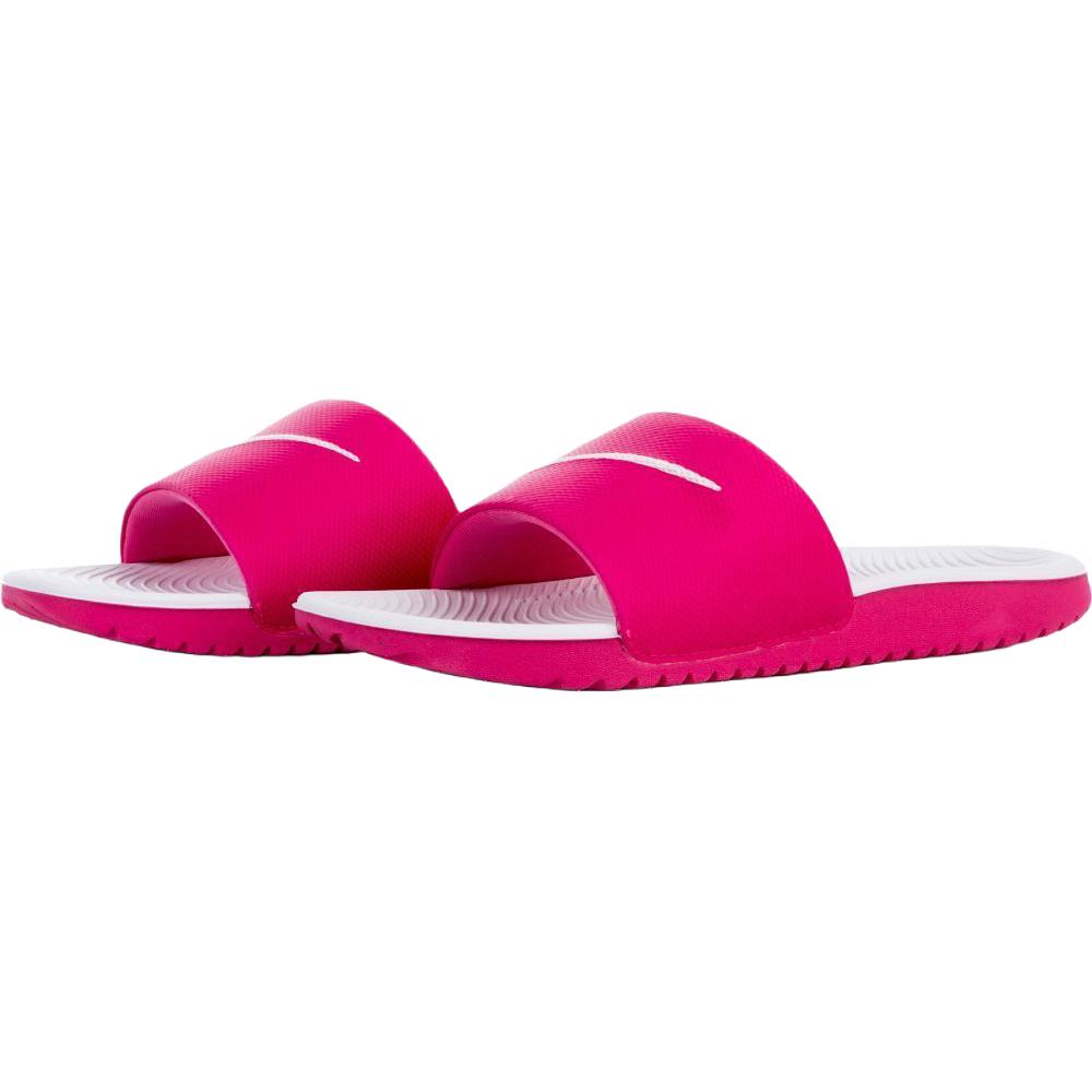 Nike Kawa Comfortable Versatile Refreshing Kids Home Slippers Kids slippers Pink 819353-600