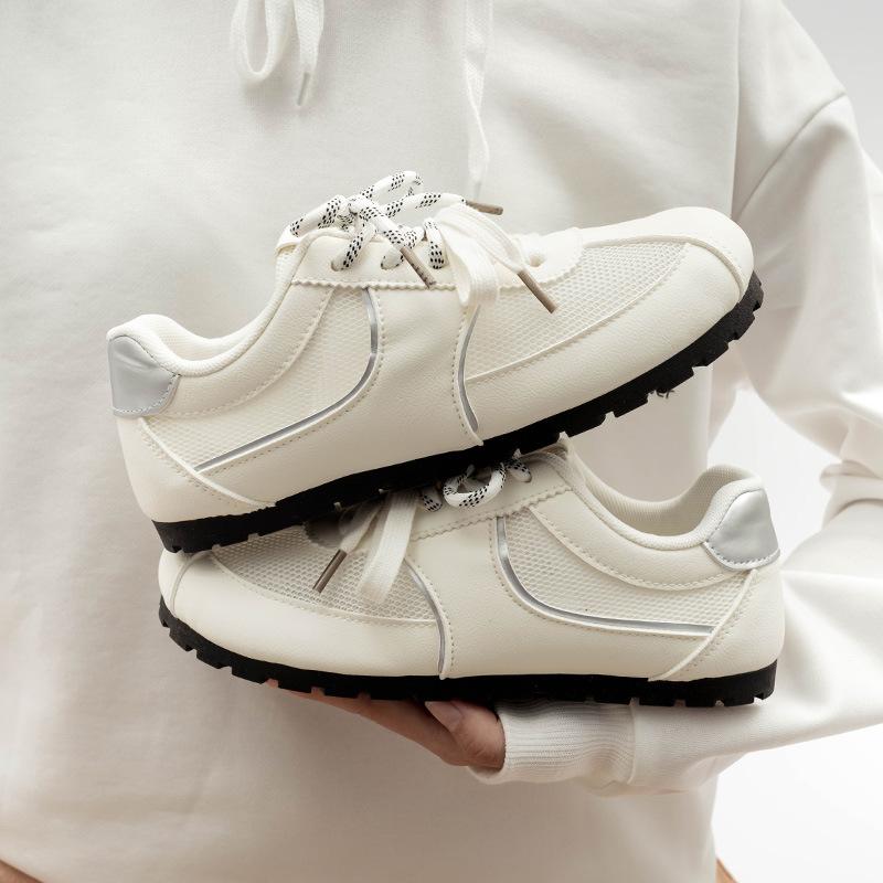 

Сетчатая обувь Dexun Обувь на каждый день Белая обувь Модная повседневная обувь Плоская спортивная обувь для женщин 40