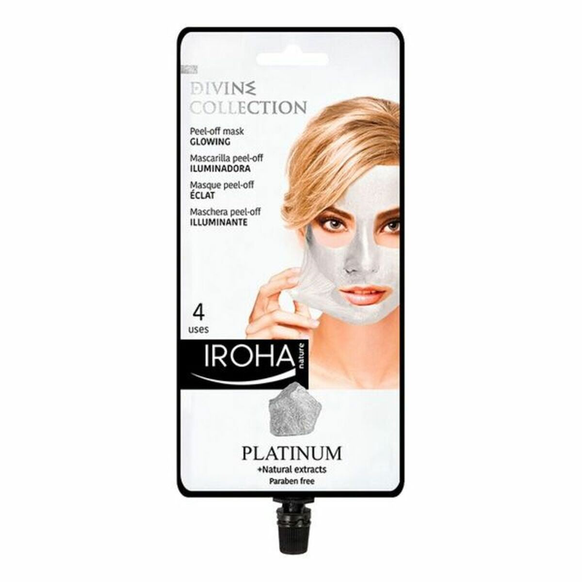 

Маска для лица Peel Off Platinum Iroha Platinum