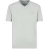 T Shirts Men's Gray V Neck Moderate XM001726-AF12308-U8051