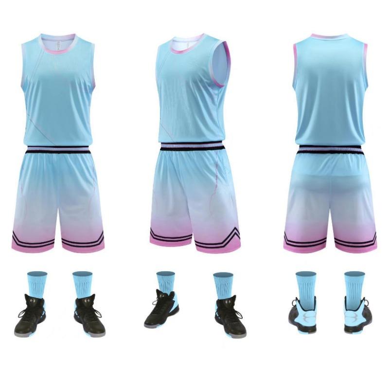 Latest Basketball Suit Adult Childrens Basketball Training Vest Breathable Competition Team