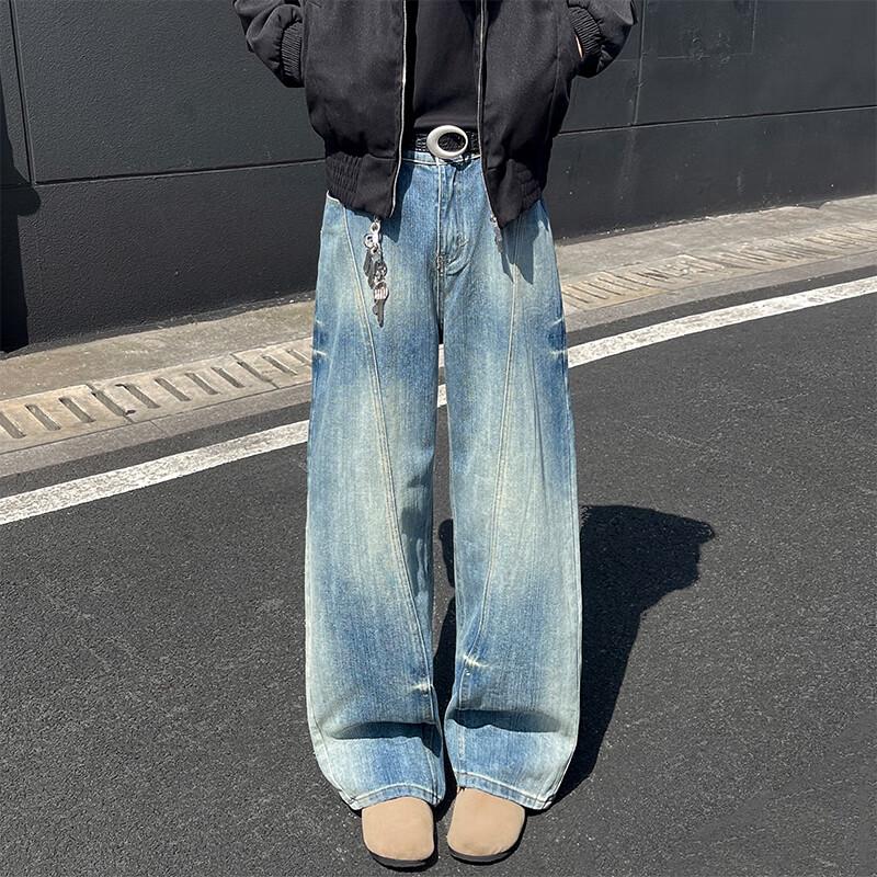 VUUG Men's Vibe Loose Straight Leg Jeans