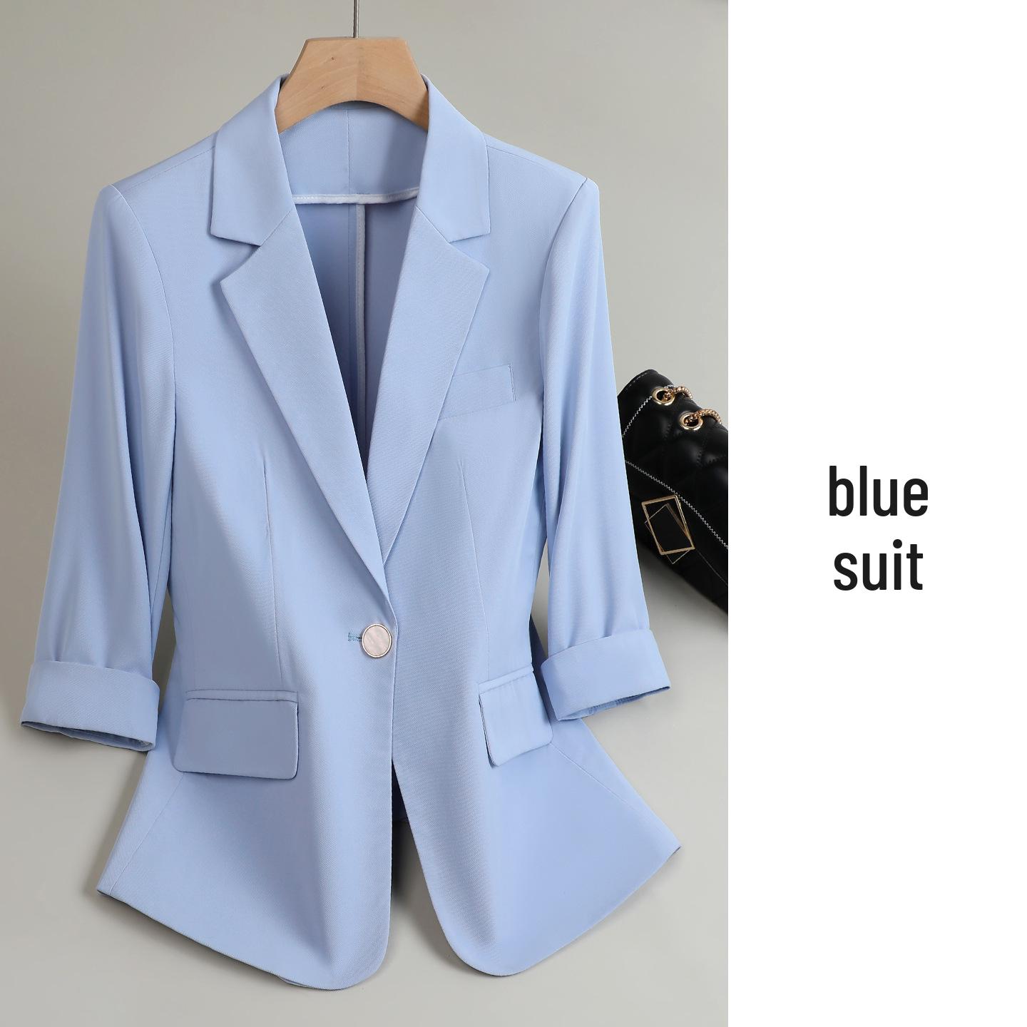 

Women s Petite Slimming 3/4 Sleeve Suit Jacket - Spring/Summer 2026 Collection Large