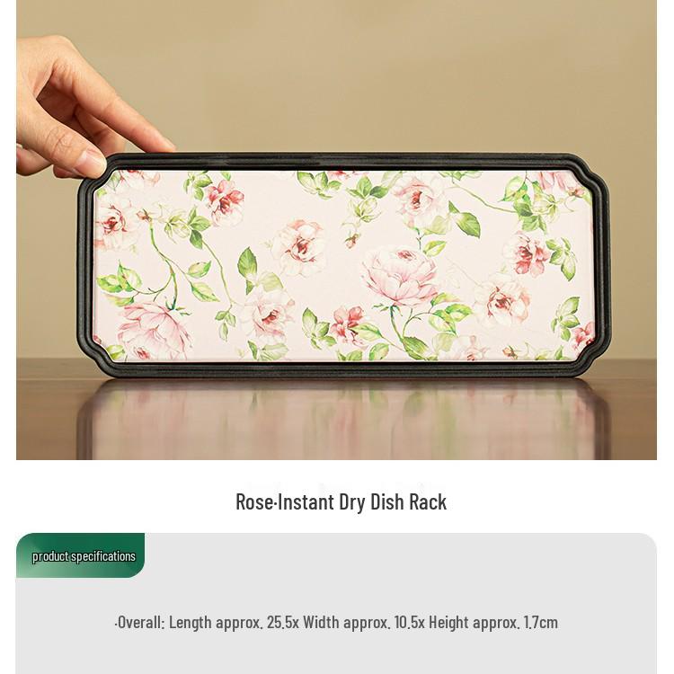 

Впитывающий чайный поднос в китайском стиле для чайного набора для кунг-фу - Поднос для сухого заваривания и стол для чайной церемонии