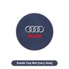 1 adet Süet Araba Bardak Altlığı Mat Su Bardağı Yuvaları Kaymaz Ped Audi C5 C6 C7 A4 B6 B8 B7 A6 A3 A5 Q3 Q5 Q7 8P S3 S5 S1 S4 S2 RS3 RS4 RS5 RS6 RS8 için
