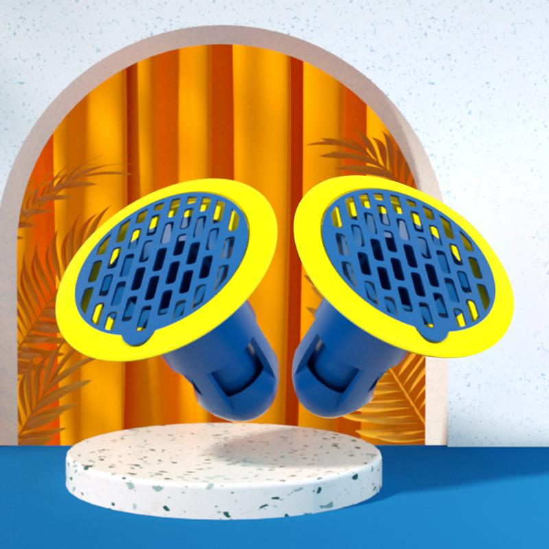 4PCS Shower Drain Stopper Kitchen Sink Drain Strainer Filter Hair Trap Plug Bathroom Floor Drain Deodorant Core