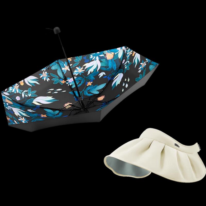 

Набор зонт с 5-кратной защитой от УФ-лучей и шляпа-ракушка от солнца