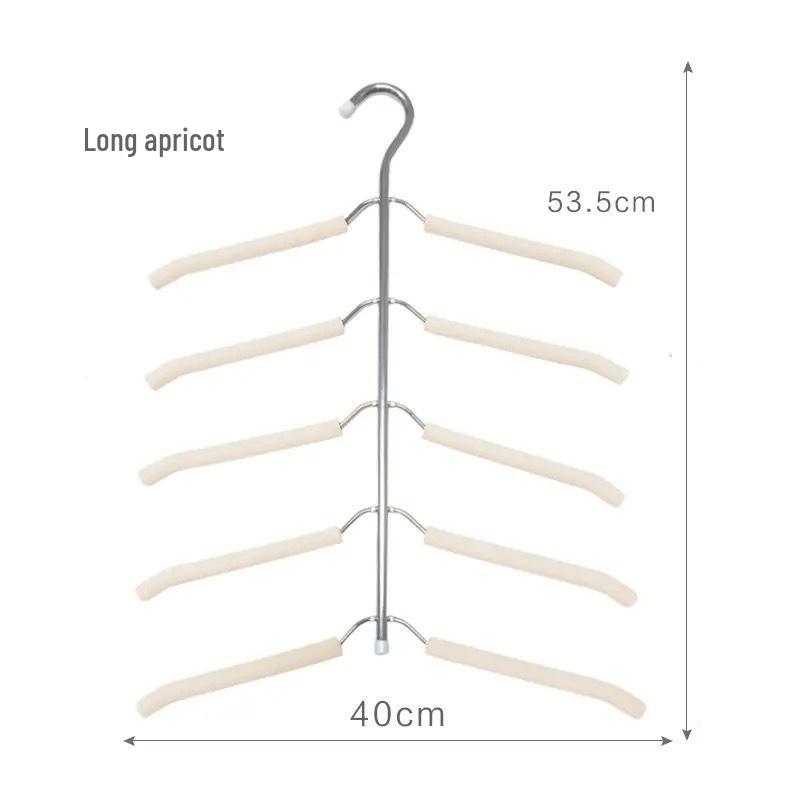 Rutschfester Multifunktionaler Schwammaufhänger für Kleidung, T-Shirts & Ständer-Trocknung