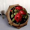 1pc Roses in Ornate Frame Umbrella with Plastic Handle,Suitable for All Seasons Home Travel Outdoor UmbrellaB1649