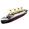 Color Titanic Puzzle Diy Cruise Ship Assembled Model Kits Children Educational Toys