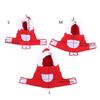 Bird Santa Claus Hoodie Funny Christmas Small Pet Costume Xmas Parrot Apparel