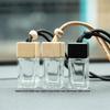 Empty Pendant Auto Perfume Mini Perfume Bottles Glass Bottles Aromatherapy Essential Oil Container Hanging Diffuser Auto Decor