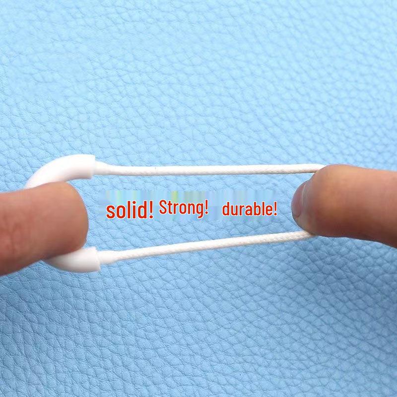 U-Shaped Colorful TPU Zipper Pull Tab Rope with Semicircular Puller