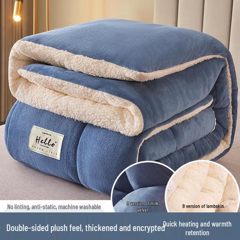 

HANDUNYOU Milk Lamb Velvet Warm Blanket