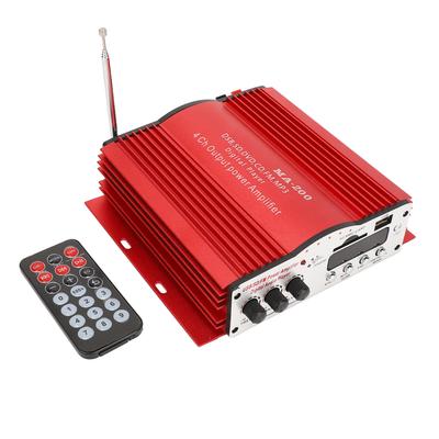 Amplificatore per auto Amplificatore audio digitale 30W 4CH Amplificatore di potenza stereo Universale per MP3 MP4 DVD VCD