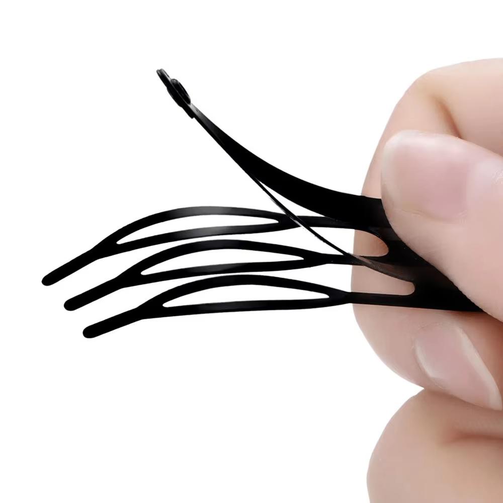 10 Pcs.Black Metal Hair Pins, HairClips, Women's Hair Styling Tool, for Every Day, Parties, Vacation, Broken Hair Fringe