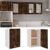 VidaXL Wall-mounted Cabinet "Lyon" Smoked Oak 39.5 X 31 X 60 Cm Engineered Wood 826348