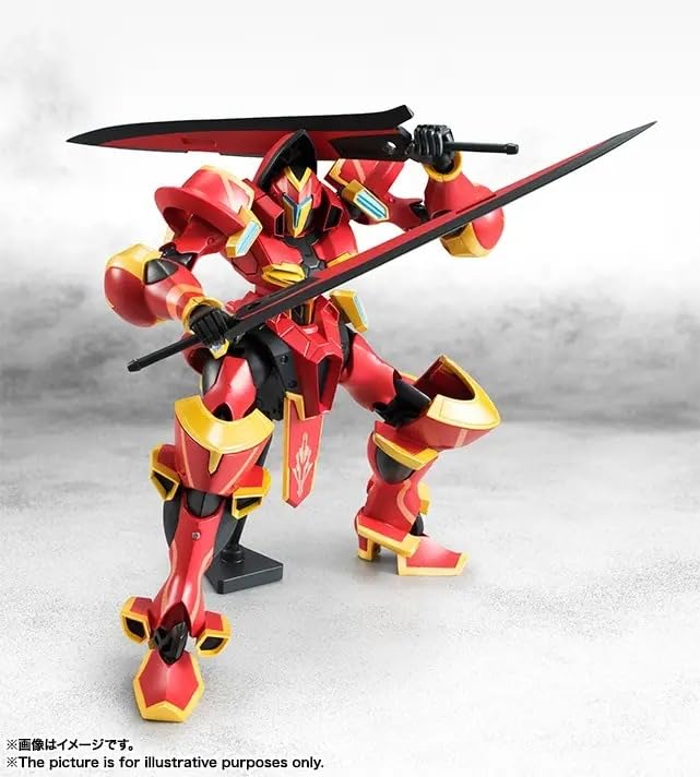 TAMASHII NATIONS ROBOT SPIRITS TRI Knights Magic approximately 130mm ABS PVC painted action figure & [SIDE SK] Guer, &