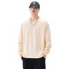 Cotton Long-sleeved T-shirt for Men In Spring and Autumn Latest Pure Cotton Round Neck T-shirt for Men with Screw Bottoming Top