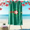 Morocco National Football Team Print Beach Towel, Large Soft Quick Dry Towel for Beach Camping Swimming