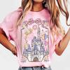 202526 Disney100 Baumwoll T-Shirt mit Aufdruck Welt Weihnachtsshirts Disney Familien-Weihnachtsballons Mädchen Geschenke Tinker Bell