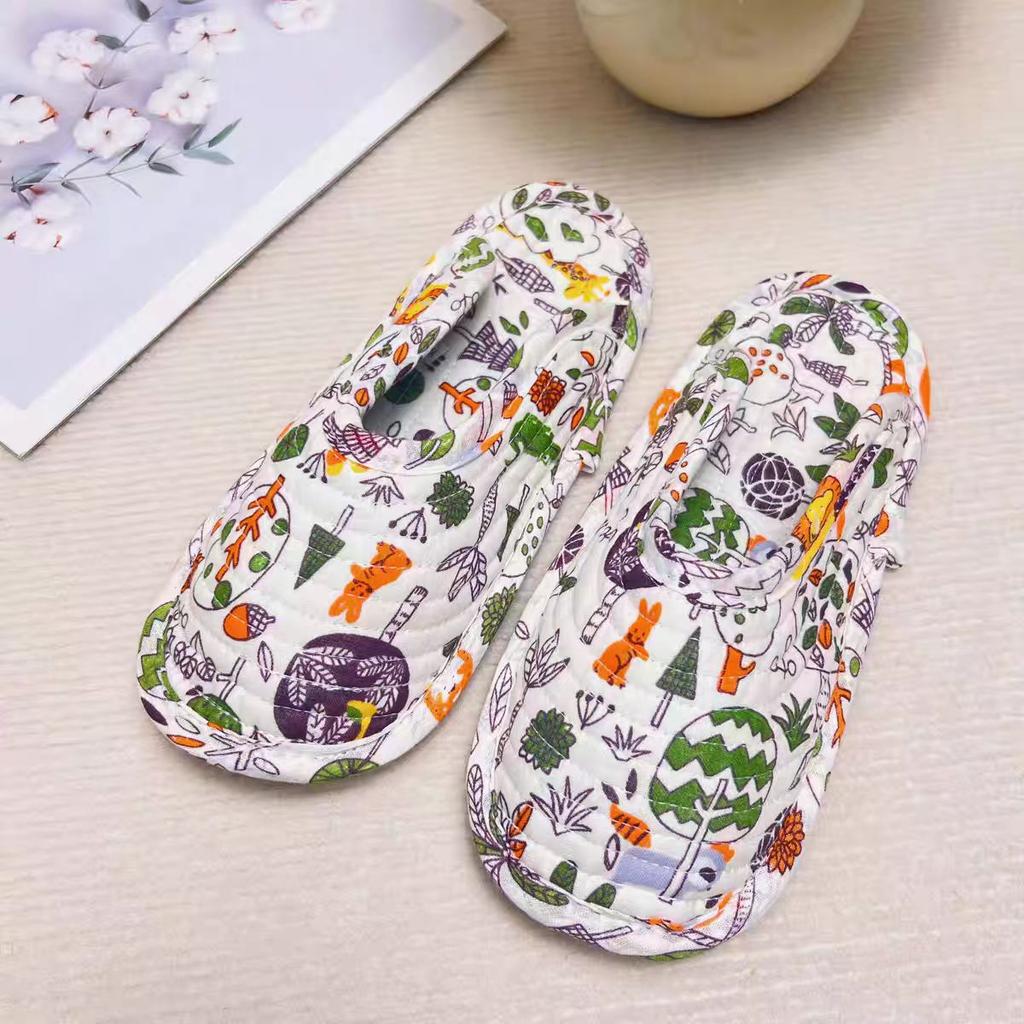 Fashion Women Slippers Lightweight Home Shoes Antislip Soft Indoor Fabric Slippers Can Machine Wash Mix Order