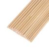 200Pcs Wooden Dowel Rods Smooth Surface Craft Sticks for DIY Woodworking Hobby Projects Round Wood Accessories 15x0.5cm