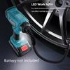 Cordless Electric Air Pump For Car Bicycle Tires Balls Portable Car Tire Inflator Air Compressor For Makita 18V Battery