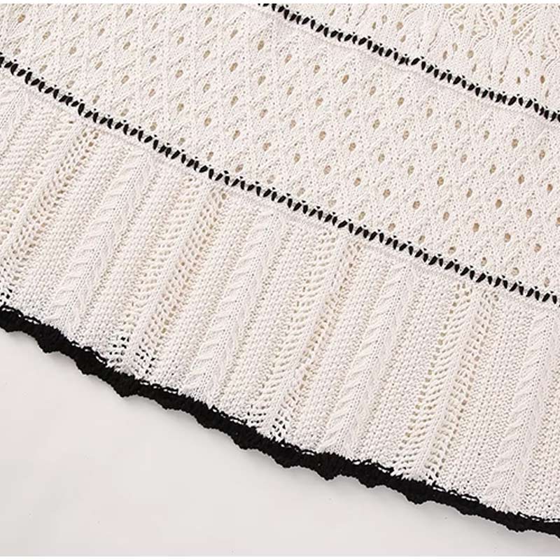 Пляжное платье с крючком и цветочным узором для женщин — фото 22