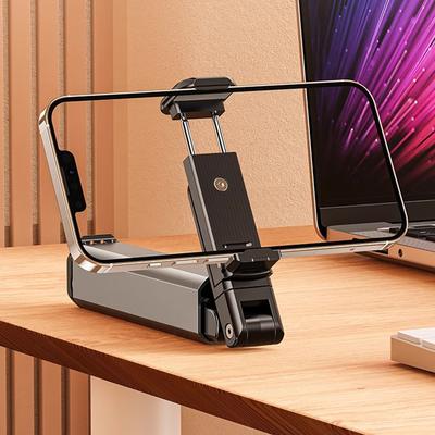 Support de téléphone de voyage portable de bureau support pliable siège d'avion train voiture support selfie réglable rotatif support de maintien de téléphone