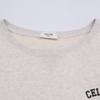 Celine [Excellent Condition/Domestically Authorized] 2Y31F765N Eddie Era Logo Print Loose Sweatshirt/ Tops S IvoryUsed