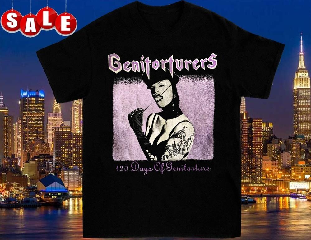 Vintage Genitorturers Cotton Unisex All Size T-Shirt 22D58 Unisex T-Shirt XXXXL