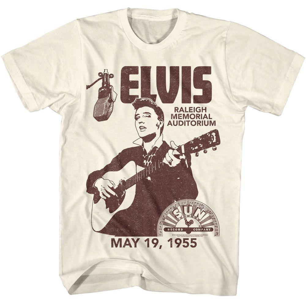 

Elvis Sun Records Raleigh Auditorium Music T-shirt Tops Tees Men s Women s Unisex XL