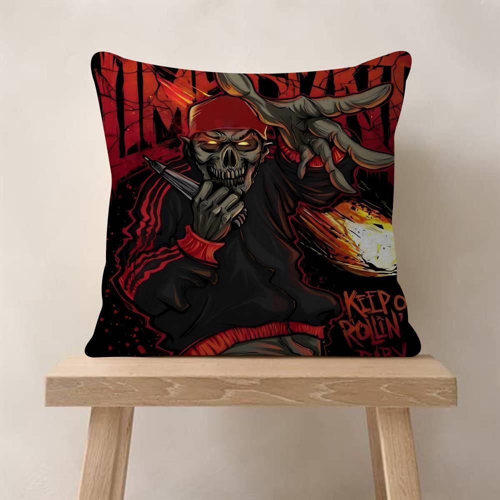 PC Limp BBizkit Cushion Cover Car Throw Pillow Case For Sofa Car Christmas Gift
