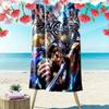 Soul Calibur Print Beach Towel, Large Soft Quick Dry Towel for Beach Camping Swimming