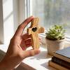 Black Walnut Cross Hand Carved Wooden Religious Pendant For Easter Gift