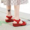 Open Toe  Women's Sandals Summer Soft Sexy Female Sandals Wedge Buckle Orthopedic Sandal with Arch Support