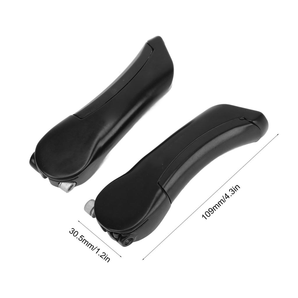 2Pcs Mountain Bike Handlebar Ends Aluminum Alloy Ergonomic Bicycle Bar Ends for 22.2mm Handlebar Bike