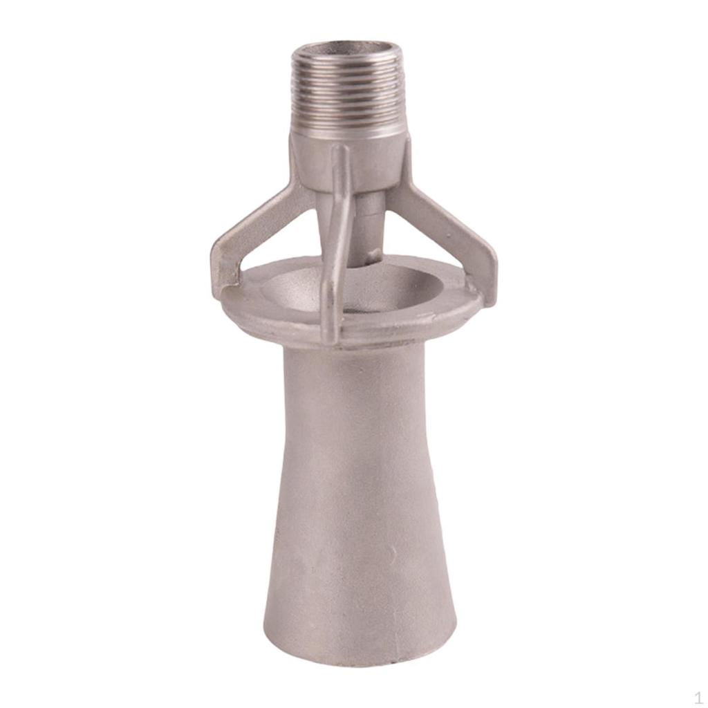 Fluid Mixing Nozzle, Sturdy Replacement Comapct Tank Agitation Nozzle 316 Stainless Steel for