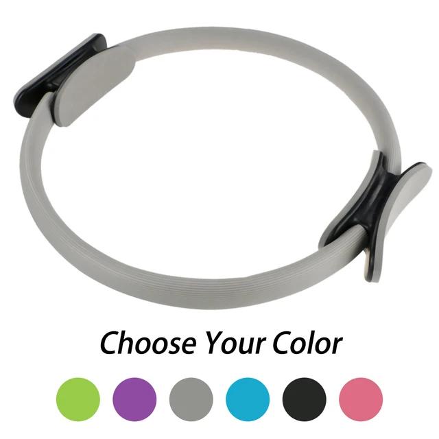 38cm/15in Yoga Fitness Pilates Circle Women Girls Circle Yoga Magic Ring Suitable for Home Gym Exercise Athletic Weight Loss Body Resistance 1pcs