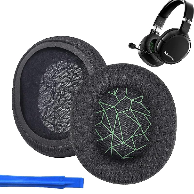 

ear pads FOR SteelSeries Arctis 1/Arctis 3/Arctis 5/Arctis 7/7P/Arctis 9X/Arctis Pro/Arctis prime Compatible with exchange for headphone pad