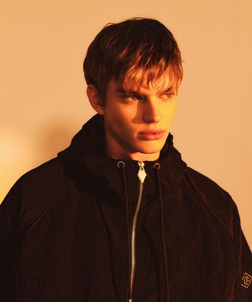Crakkami Crack Piping Windbreaker (Black)
