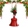 Christmas Bell Ornaments Rustic Holiday Decoration Christmas Tree Pendants For Living Room Office Mantel Wall Window Sill