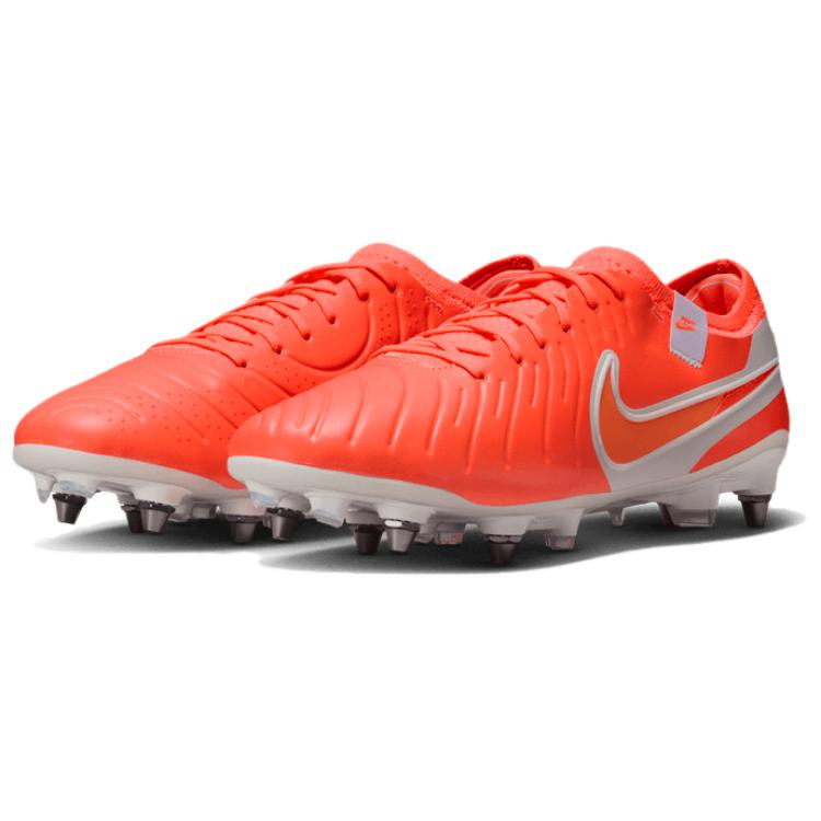 Nike Tiempo Legend 10 Comfortable Sports Soccer Shoes Unisex sneaker Orange HF4373-800