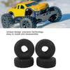 4pcs 1.9 Inch RC Crawler Wheel Tyre Shock Absorption RC Rubber Tyre Set for Hsp for Redcat for Traxxas RC Car