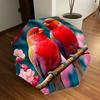 1 Stück Vögel, Floral Automatisches Öffnen/Schließen Regenschirm, 8-Rippen Stabiles Gestell, Ideales Geburtstags-/Geschenk für Männer & Frauen, Outdoor-Accessoire yy251126054